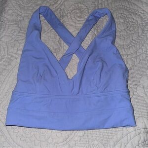 BUFFBUNNY- Alpha Sports Bra- Rainwater Blue Size small
